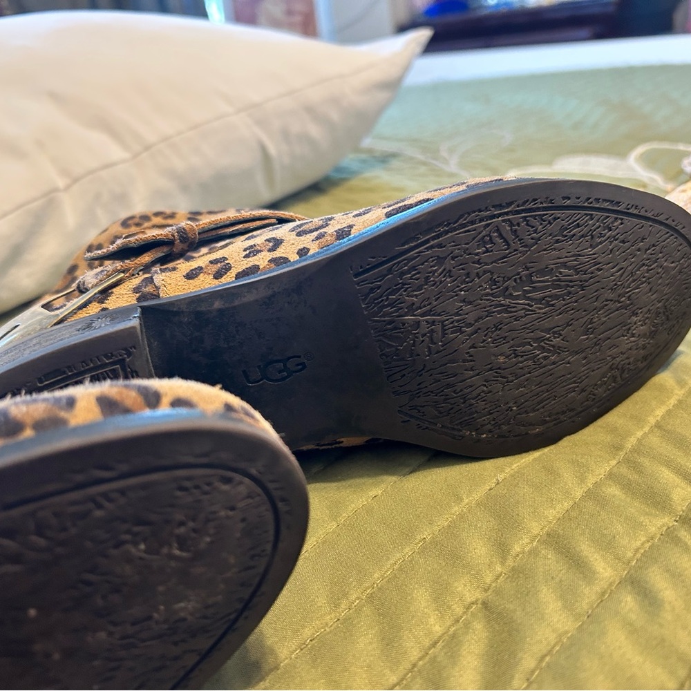 UGG Leopard Print Ankle Booties - image 5